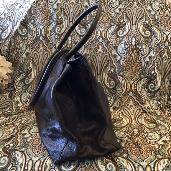 Dark Brown Italian Leather Purse - Picture 4 of 12